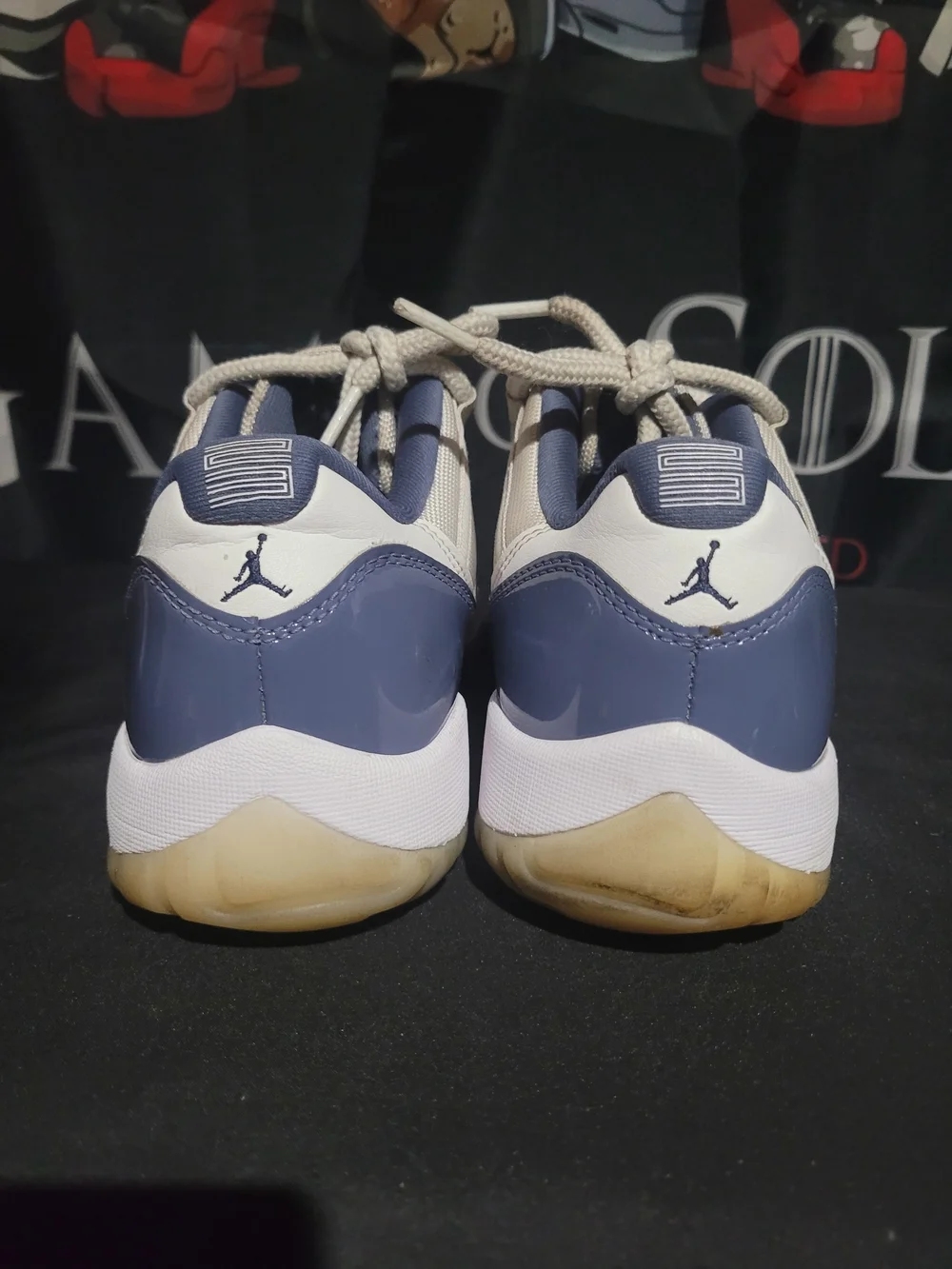 Jordan 11 Retro Low Sneakers Diffused Blue